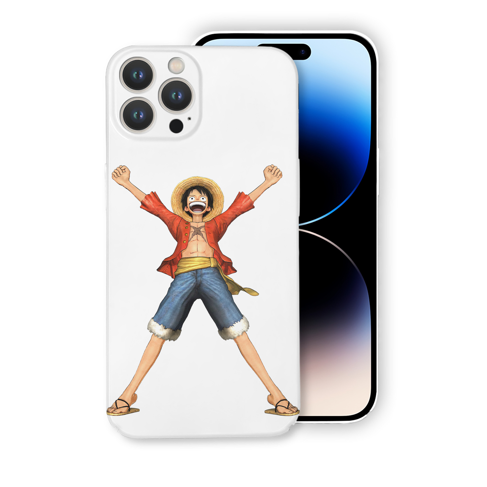 （画像用） ワンピース モンキー・D・ルフィ ONE PIECE Monkey D. Luffy 【iPhone 14シリーズ対応】ハードケース